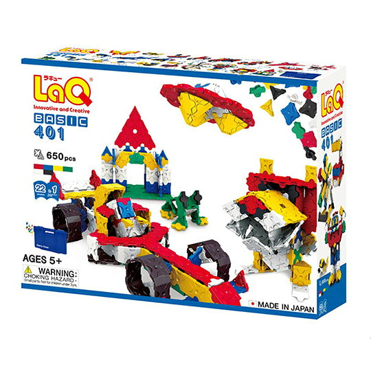 LaQ ベーシック 401 日本製 知育玩具 ブロック - 187334 [4550]