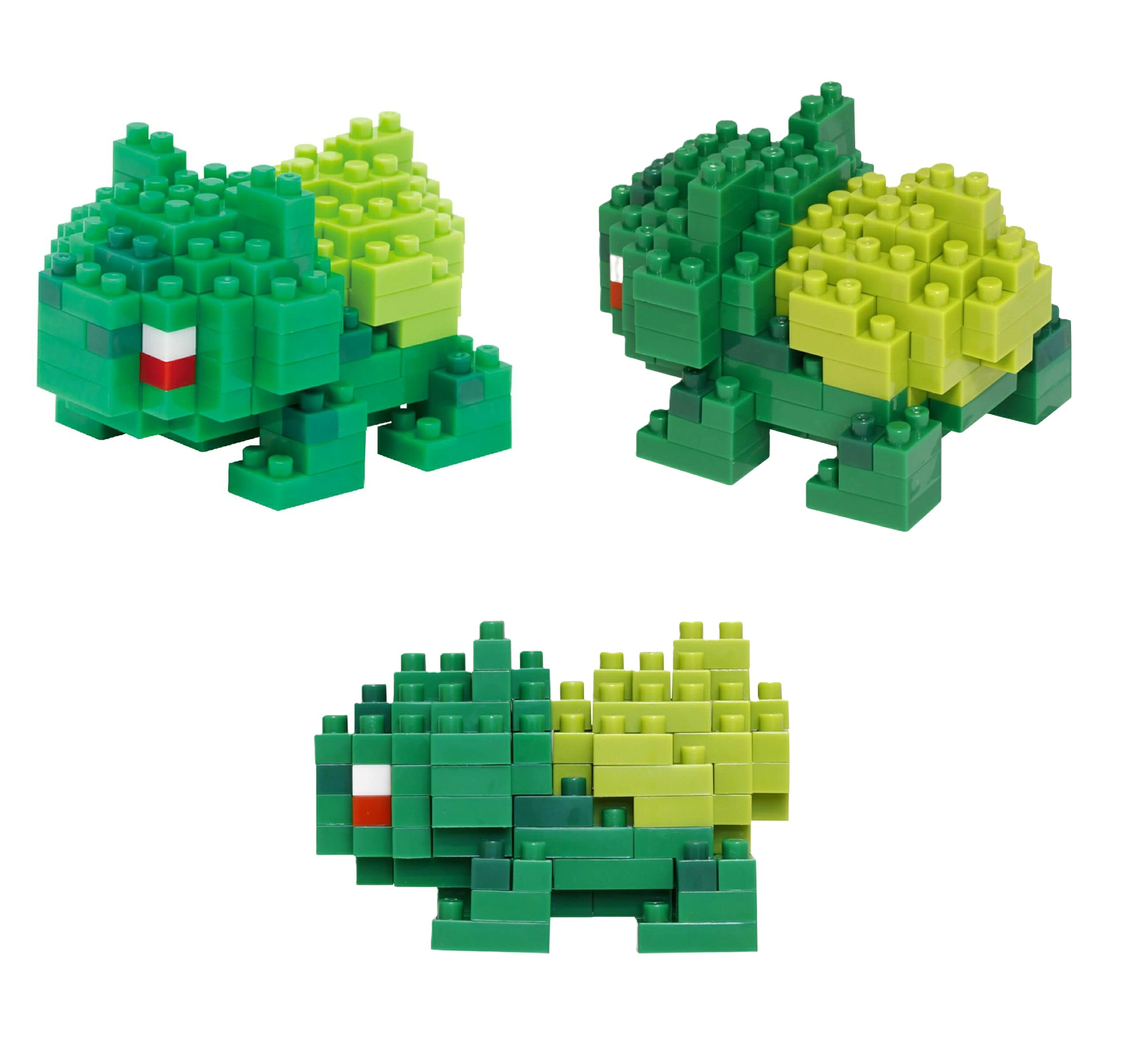 everyshopのnanoblock ナノブロック ポケットモンスター ピカチュウ フシギダネ ゼニガメ ゆうパケット｜アングル3