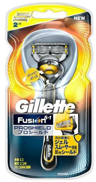 ★数量限定★ Gillette ジレット プロシールド ホルダー 本体1個 替刃2個付 「店舗展示品」