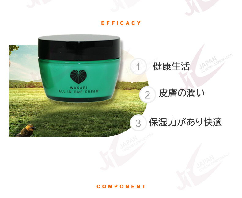 WASABI わさび オールインワン クリーム 50g (8032) 3