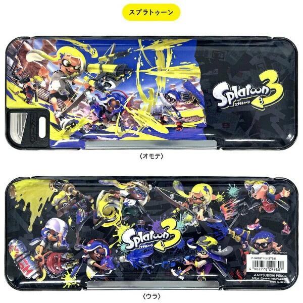 ★数量限定★三菱鉛筆 スプラトゥーン3 筆箱 鉛筆入れ
