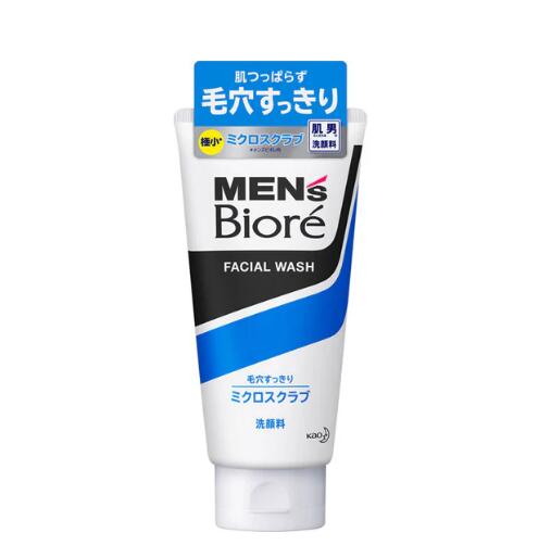 Rakuten - 花王 Kao MEN’s Biore メンズビオレ ミクロスクラブ洗顔 130g - 121659 [7680]
