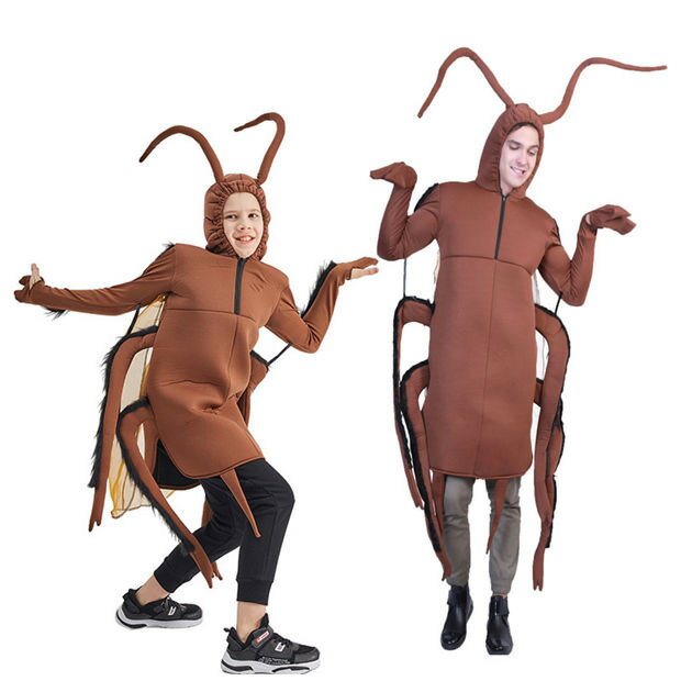 ハロウィン衣装 大人 ぬいぐるみ 仮装 着ぐるみ 子供衣装 パーティー 昆虫ゲーム コスプレ ゴキブリセット パロディ 余興 ゲーム クリスマス 学園祭 文化祭...