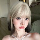 ウィッグ メッシュ レディース フルウィッグ ショート ストレート ぱっつん前髪 前髪あり 可愛い かわいい 大人用 コスプレ ロリータ ゴスロリ コスチューム 原宿風 仮装 超自然 かつら wig Lolita 小顔 文化祭 イベント 学園祭 ハロウィン dp011c6t2t2