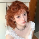 フルウィッグ ショート レディース ハロウィン ふんわり前髪 前髪あり 原宿風 かつら ぱっつん前髪 コスプレ 可愛い コスチューム 仮装 大人用 イベント 学園祭 文化祭 変装 dp104c6c6m6