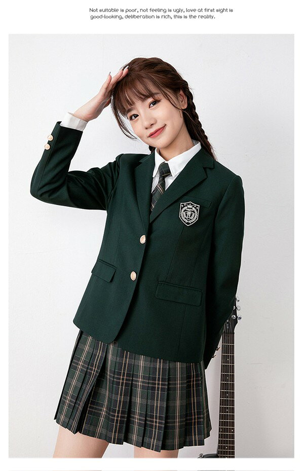 入学式 卒業式 スーツ 女の子 グリーン 緑 長袖 中学生 高校生 制服 学生制服 大きいサイズ 女子高生 小学生 スカート ブレザー レディース お受験 結婚式 発表会 入学 通学 ジュニア フォーマル フォーマルスーツ 卒服 ジュニアスーツ
