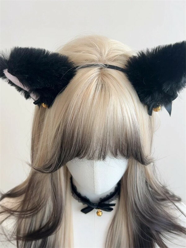 ウィッグ レディース フルウィッグ ロング ストレート グラデーション ぱっつん前髪 前髪あり かわいい 大人用 コスプレ ロリータ 原宿風 仮装 超自然 かつら wig Lolita 小顔 文化祭 イベント 学園祭 ハロウィン hl039d7d7m6