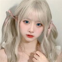 ウィッグ メッシュ レディース フルウィッグ ロング 巻き髪 ぱっつん前髪 前髪あり 可愛い かわいい 大人用 コスプレ ロリータ ゴスロリ コスチューム 原宿風 仮装 超自然 かつら wig4 Lolita 小顔 文化祭 イベント 学園祭 ハロウィン