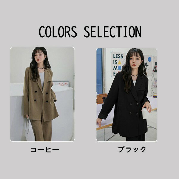 パンツスーツ レディース スーツ セットアップ カジュアル フォーマル ビジネス オフィス リクルート 通勤 ママ 母親 パンツスーツ ロングジャケット おしゃれ ジャケット ブラック 入園式 入学式 卒業式 卒園式 お宮参り 服装 結婚式 dg005m3m3t2