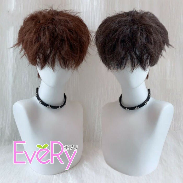 Rakuten - ウィッグ 男装 メンズ 短髪 かつら 自然 フルウィッグ ショートウィッグ ショートヘア 前髪あり コスプレ おしゃれ かっこいい 可愛い ショート 耐熱ウィッグ 小顔効果抜群 コスチューム 仮装 演劇 文化祭 学園祭 ハロウィン イベント 韓国風 dp052m3m3x0