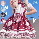 ロリータ サスペンダースカート ティアードスカート 水玉柄 リボン Aライン Lolita ゆめかわ フリル 可愛い 萌え萌え 友達 姉妹 プレゼント ショート...