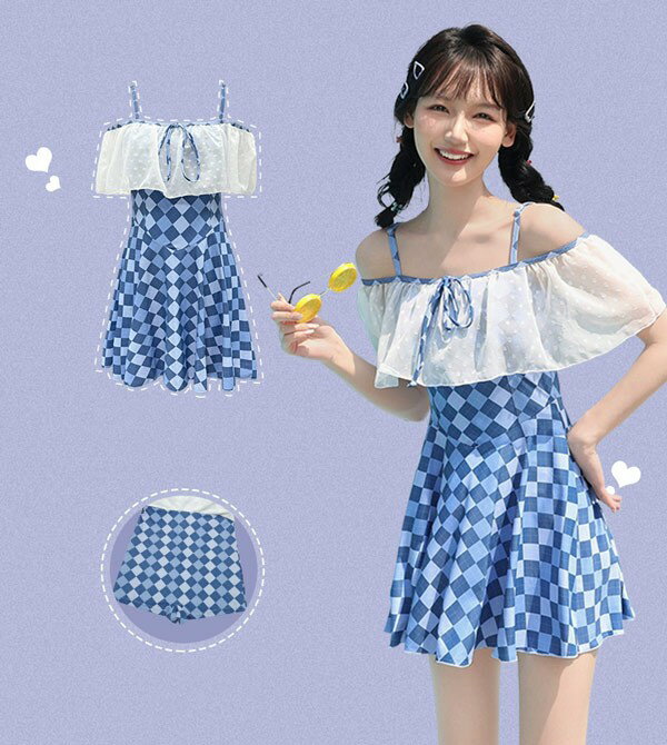 ビキニ　水着　レディース 水着 レディース 2025 スプリット ビキニ 3点 セット 魅惑的小 胸 ギャザーが お腹を カバー し 痩せて 見える 温泉 休暇