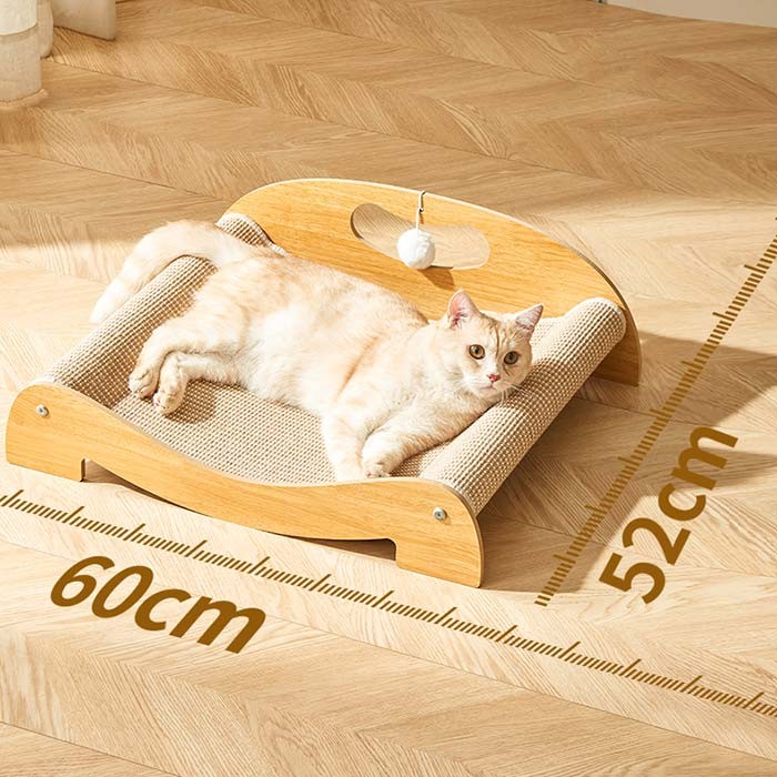 ドレス・ファッション エブリの猫用 ハンモック ペットベッド 爪とぎ ペットソファ 木製 キャットハンモック おもちゃ 据え置き型 爪とぎポール 麻 オールシーズン おしゃれ 可愛い シンプル ねこ つめとぎ 爪研ぎ 爪みがき ペットソファー クッション ペット用品 お昼寝 組み立て型 ka001m6m6m6｜アングル2