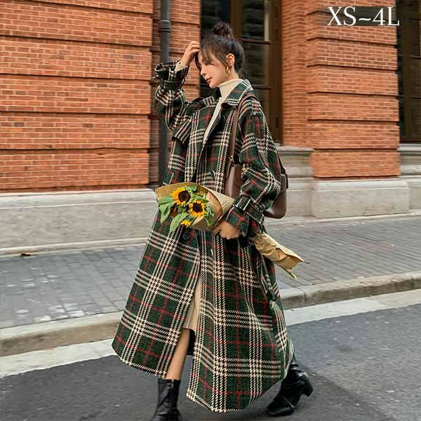 A.P.C.｜ウール グレンチェック チェスターコート “MANTEAU