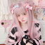 フルウィッグ lolita 長髪 ロリータ風 原宿風 かつら ストレート ゆめかわいい ゆめかわ ウィッグ 前髪..