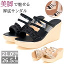 厚底サンダル 軽量 ウェッジソール おしゃれ ミュール クリアサンダル 厚底 歩きやすい 痛くない かかとなし つっかけ 小さいサイズ 大きいサイズ ヒール8セ...