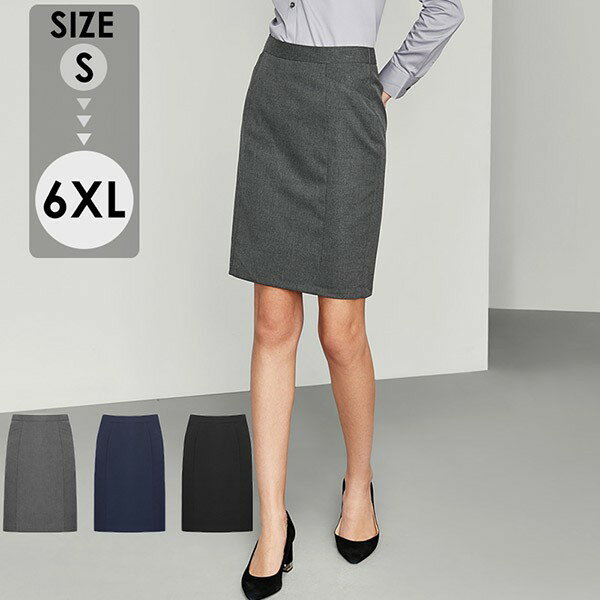 タイトスカート スリット入り ストレッチ スカート レディース フォーマル 膝丈 ボトムス 大きいサイズ オフィス 事務服 スカート 夏 タイトスカート シワになりにくい 黒 洗える 単品 就活 通勤 春 夏 秋 制服 大きいサイズ
