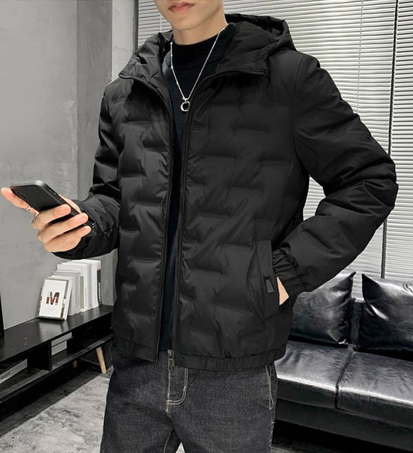 メンズ ダウンジャケット ダウンコート 90％ダウン 防寒 秋冬用 ショート丈 メンズコート アウター 冬服 高品質ダウン 大きいサイズ ポケット付き フード付き 撥水 厚手 男性用 おしゃれ あったか ブラック 黒 3L 4L 5L 6L dp078t2t2t2