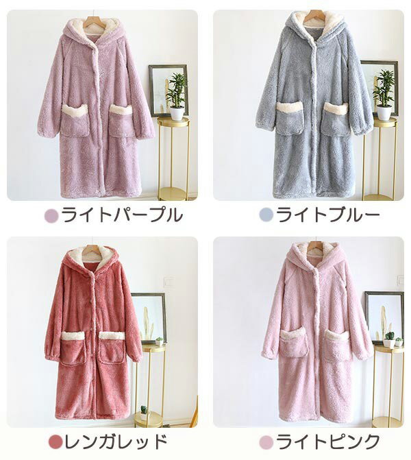 ルームウェア もこもこ 耳パジャマ 動物 アニ...の紹介画像2