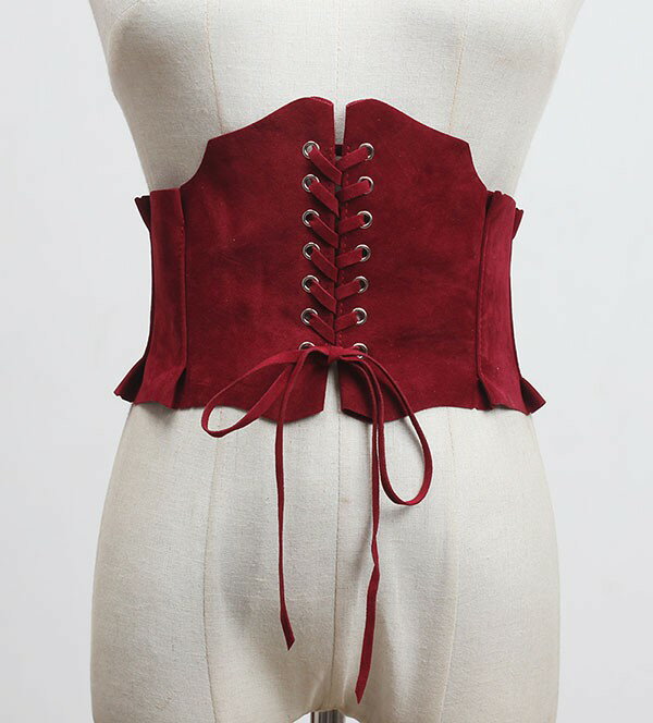 コルセット ベルト レースアップ メンズ レディース 中世 ヨーロッパ 貴族 男性用 女性用 男女兼用 ロリータ コスチューム ハロウィン コスプレ小道具 仮装 舞台 演劇 ステージ バロック ルネサンス ds084x1x1t2