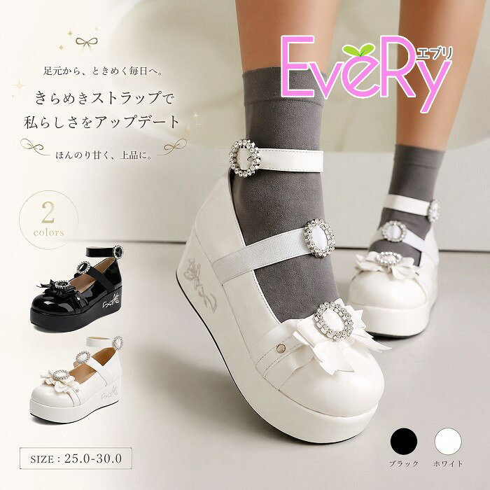 パンプスレディース厚底ロリータスト...