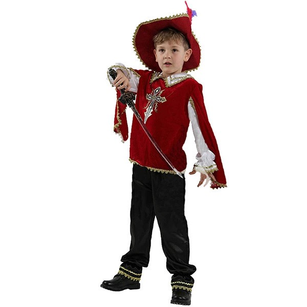 ハロウィン衣装 子供 騎士 男の子 騎士コスプレ 3点セット コスチューム 男の子 子供服 万聖節 イベント キッズ halloween キッズ 子供用 ジュニア イベント パーティー 演劇 演出服 舞台服 余興 文化祭 学園祭 仮装用 変装　aa063zbzbt2 everysp-10019310 ドレス・ファッション エブリ サンプル画像3