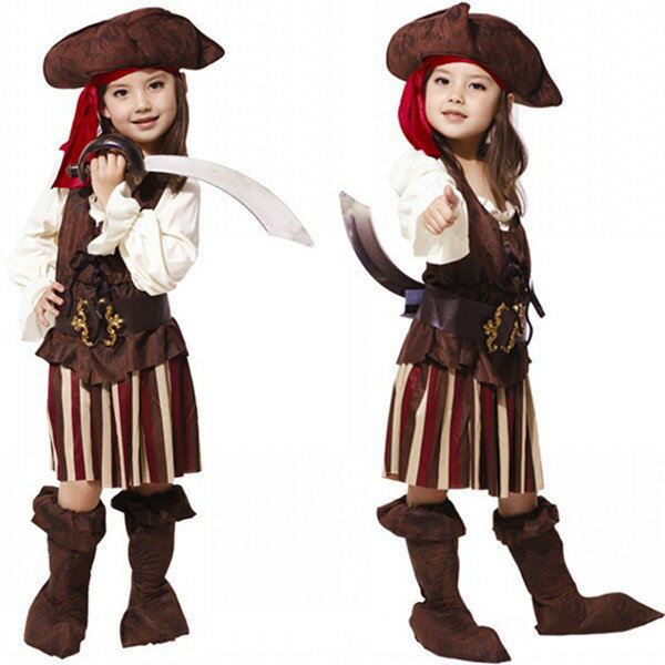 ハロウィン 衣装 子供 海賊 コスプレ 子供用 女の子 海賊服 コスチューム キッズ 子ども用 仮装 ...