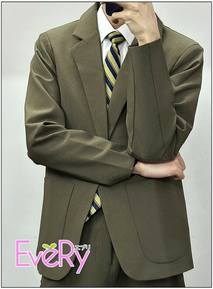 S-5XL 男の子スーツ 入学式スーツ 卒業式 ジャケット jk 学生服 無地 コート 上下...