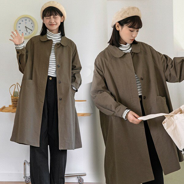 Rakuten - トレンチコート レディース 春 春コート 小柄 スプリングコート 着やせ かわいい トレンチ コート 秋 アウター 春物 ベージュ 春服 30代 40代 50代 お宮参り 通勤 就活 韓国風 bi235zezet2