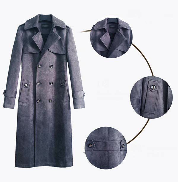 トレンチコート メンズ アウター コート 個性...の紹介画像3