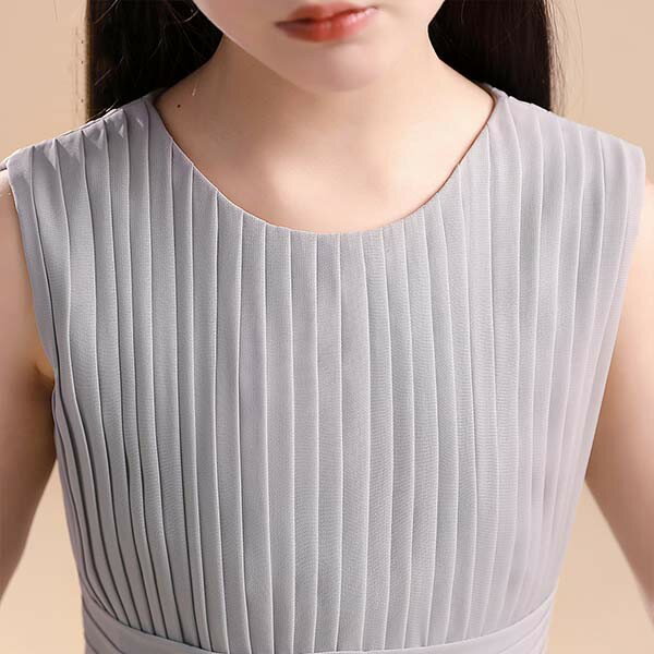 送料無料 ピアノ発表会 ドレス 中学生 ワンピース 女の子 キッズドレス 子供服 ロング丈 ガール 子供ドレス 子供 ドレス フラワーガール ベールガール リングガール プリンセスドレス ブライダル フォーマル 七五三 お姫様 誕生日 フレアスカート110 120 130 140 150 160 3