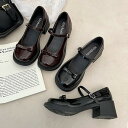 レディース 靴厚底パンプス 美脚 歩きやすい ブラックブラウン大きいサイズ ヒール5cm カジュアル通勤 日常通学 卒業式 卒園 学生 di002zuzum6