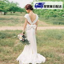 【翌営業日発送】ウエディングドレス ワンピース 白 結婚式 二次会 披露宴 前撮り 後撮り エンパイアライン スレンダー バックリボン ロング ビーチフォト 二...