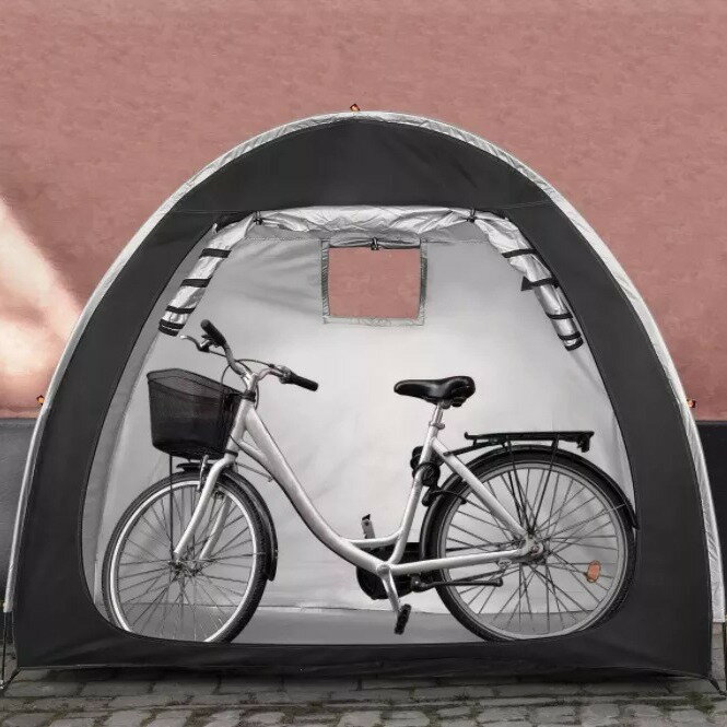 ★2枚サドル用日除けカバー先着無料差し上げ★2025新モデル 自転車 テント 1台 2台 収納 サイクルハウス 自転車置き場 テント カバー 保管 ガレージ 1...