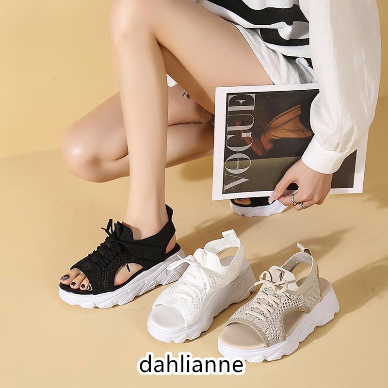 厚底サンダル レディース 厚底 メッシュ スポーツサンダル 通気性 韓国風 カジュアル 歩きやすい スニーカー シューズ 靴