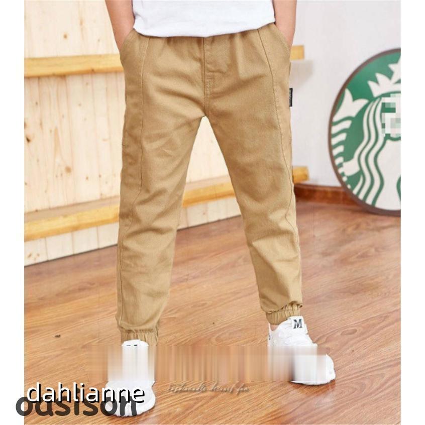 キッズ ジュニア ズボン パンツ ボトムス 子供服 シンプル おしゃれ カジュアル 無地