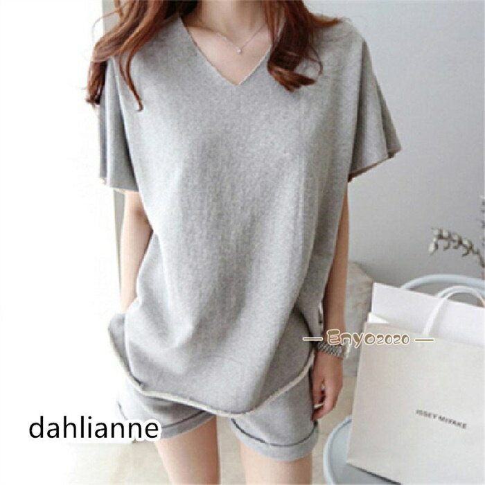 セットアップ レディース 春夏新作 半袖Tシャツ ショット丈パンツ 2点セット スウェットセット スポーツウェア 運動着 部屋着 カジュアル ジャージ