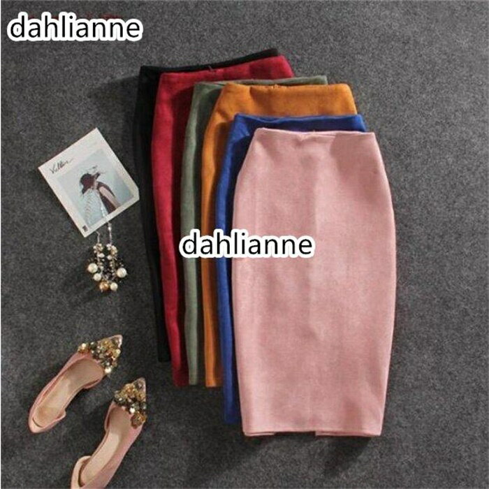 タイトスカート ペンシルスカート ひざ丈 レディースペンシルスカート タイトスカート レザースカート ひざ丈 ミモレ丈 レディース 春夏 伸縮 9色