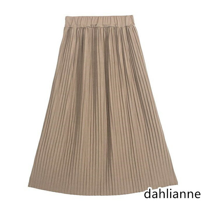 スカート レディース マキシスカート プリーツスカート 春 夏 秋 冬 体系カバー Aライン ロングスカート ウエストゴム ママ 母 20代 30代 40代 50代