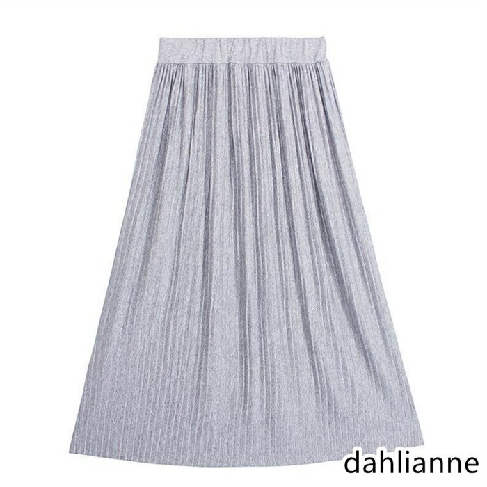 スカート レディース マキシスカート プリーツスカート 春 夏 秋 冬 体系カバー Aライン ロングスカート ウエストゴム ママ 母 20代 30代 40代 50代