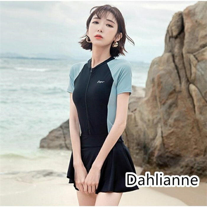 水着 レディース 体型カバー 女の子 上下セット フィットネス水着 かわいい 日焼け防止 ママ水着 水陸両用色 練習用 無地 海 夏 2点セット 韓国風 カップ