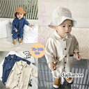 ベビー服 ロンパース 女の子 新生児 可愛い おしゃれ 男の子 子供服 キッズ 73 80 90 100cm 長袖 子供服 オーバーオール 春服