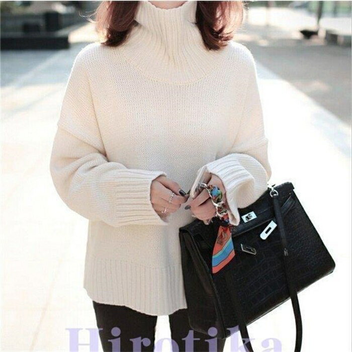 ニットセーター　レディース　秋春冬　長袖 ゆったり トップス　プルオーバー　きれいめ　新作