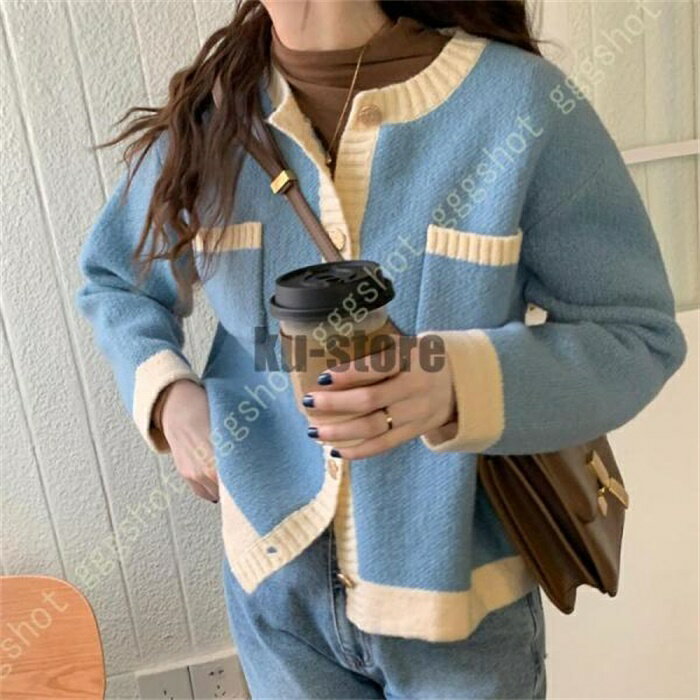V-Neck - セーター レディース 長袖 ニットセーター Vネック ニット 暖かい 着痩せ 通勤 ニットウェア 柔らか フェミニン エレガント キレイめ 保温性 ニットアウター