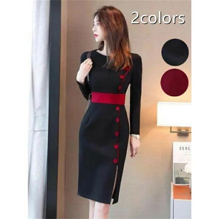 ワンピース レディース ロングワンピース Aライン タイトワンピース 大人 上品 ミディアム丈 春 秋 冬 ワンピ 長袖 大きいサイズ フォーマル 結婚式 パーティー