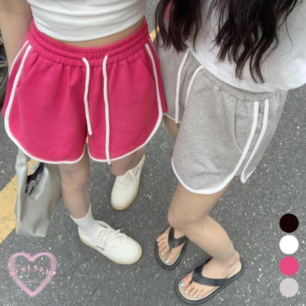 韓国ショートパンツ レディース スポーツ