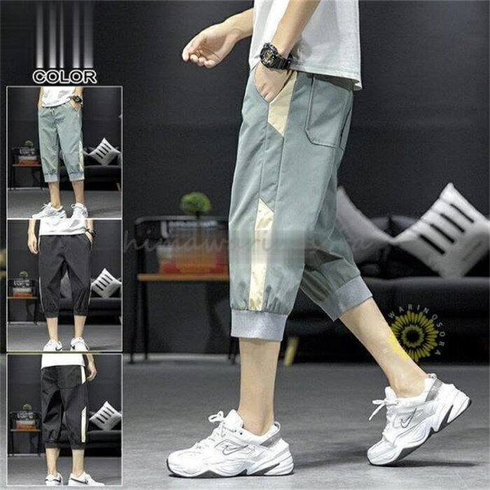 ジョガーパンツ メンズ クロップドパンツ スポーツパンツ 七分丈パンツ おしゃれ ショートパンツ ファッション 配いろ素材：コットン95％ポリエステル5％●中国製※お客様のディスプレー環境により色が多少違って見える場合がございます。予めご了承ください。※機械による生産過程におきまして、どうしても生地を織る際の糸の継ぎ目や多少のほつれ、または色ムラなどが生じている場合がございます。※製造工程の過程による、小さなほつれ、微小な縫製のずれなどの返品対応は致しかねます。ご了承ください。※ベルト、飾りやインナーなどは含みません。ジョガーパンツ メンズ クロップドパンツ スポーツパンツ 七分丈パンツ おしゃれ ショートパンツ ファッション