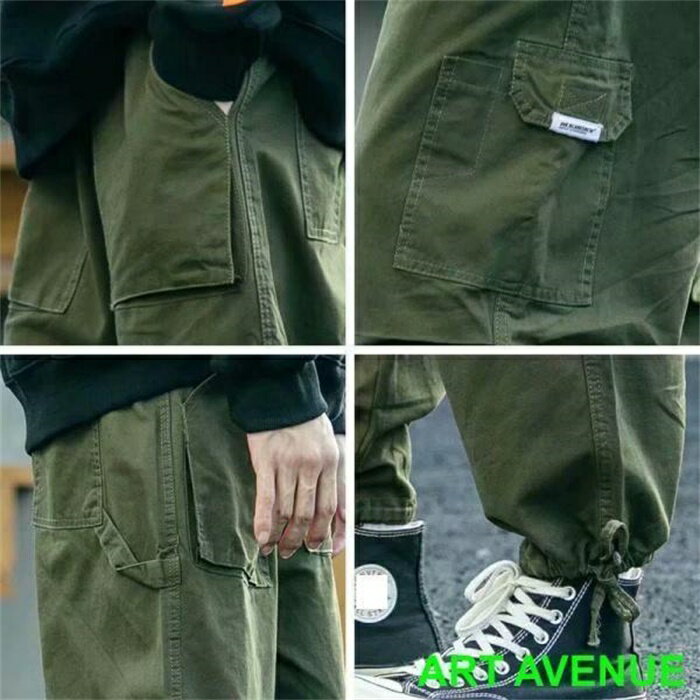 カーゴパンツ メンズ パンツ ミリタリーパンツ ロングパンツ 薄手 ズボン シルエット サイドポケット 作業服 耐摩耗性 登山 釣り かっこいい