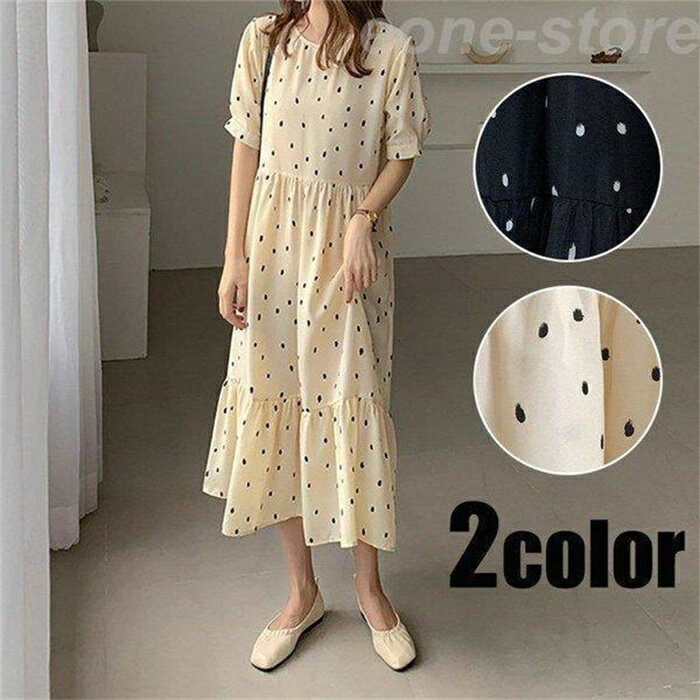 ワンピース レディース 40代 シフォンワンピース 春 夏 プリーツ マキシワンピース 花柄 フレアスカート ドット柄 オシャレ ドレス お出かけ 大人 30代 50代