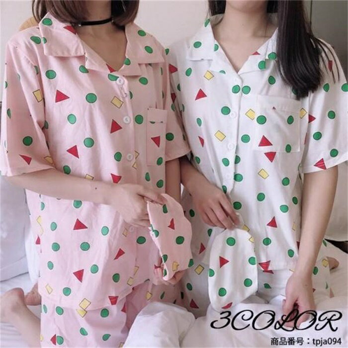 パジャマ レディース 上下セット 夏 半袖 部屋着 寝巻き ルームウエア 折り襟 大きいサイズ 半ズボン 5分丈 ショートパンツ 可愛い 夏用パジャマ